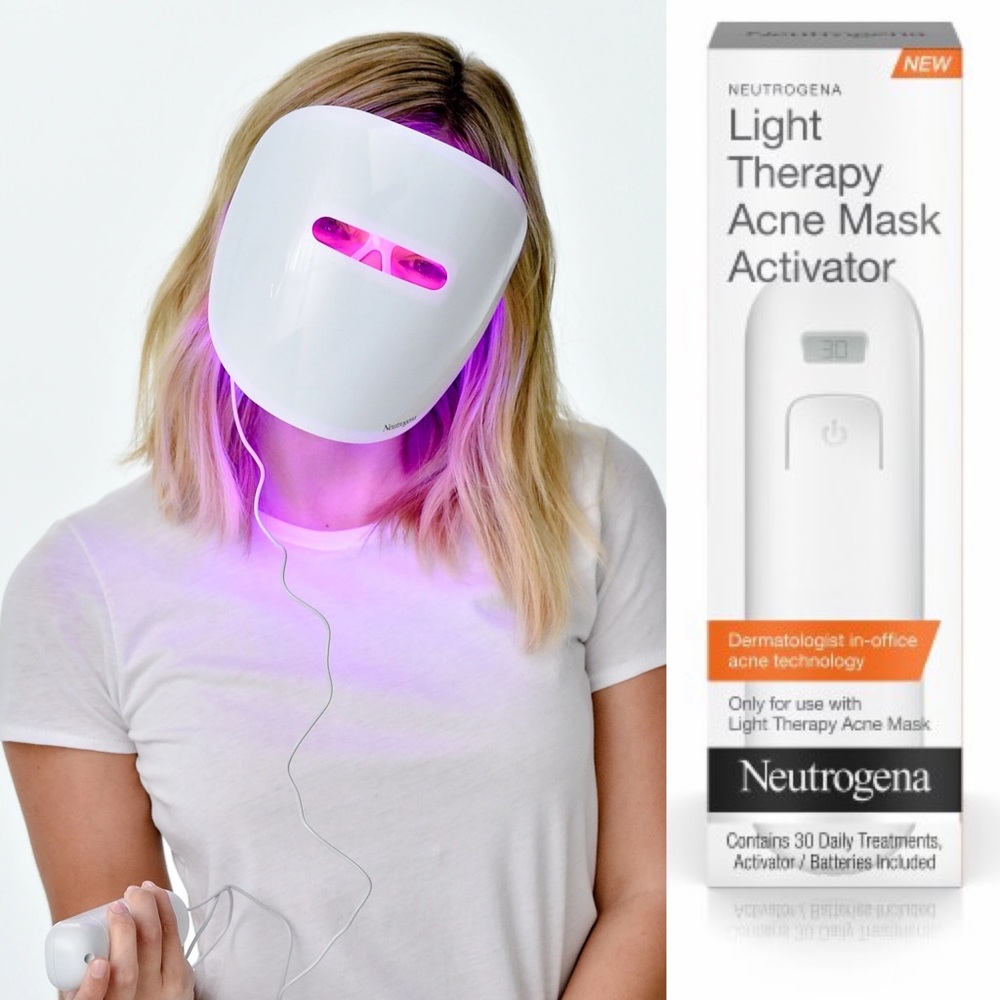 Neutrogena Light Therapy Acne Mask Activator Charger skincare facial pimple